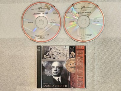 GIORDANO - Andrea Chenier - Del Monaco, Stella - 1955 Milan - GOP 2CD