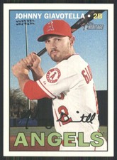 2016 Topps Heritage #660 Johnny Giavotella Los Angeles Angels 2356