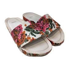 Melissa sandals Beach Slide White Floral Prin...