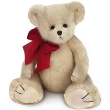 Rascal, 18 Inch White Teddy Bear Stuffed Animal, Gift for Birthday, Anniversary