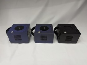 Lot of 3 NintendoGameCube DOL-001 Consoles - Not Reading Disk *READ*