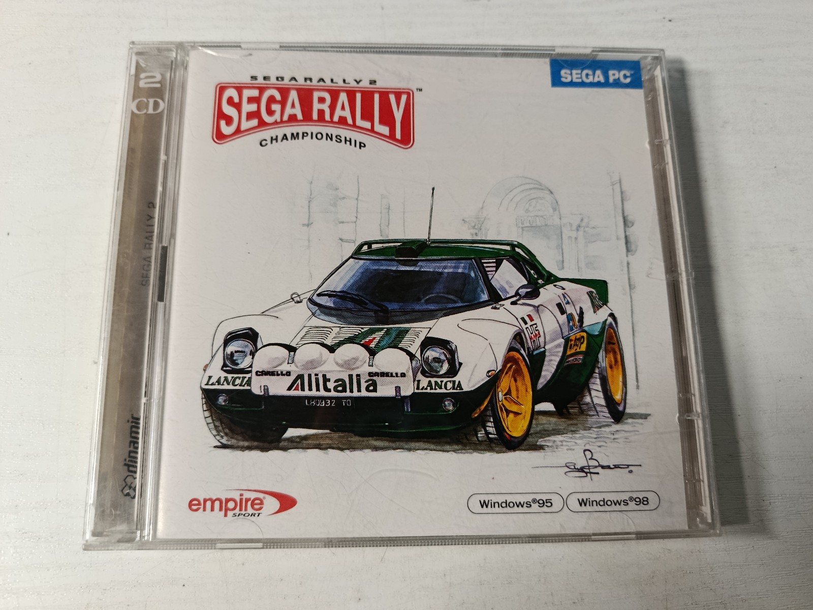 Sega Rally 2 Championship 1999 - Juego Para PC CD-Rom Edicion España