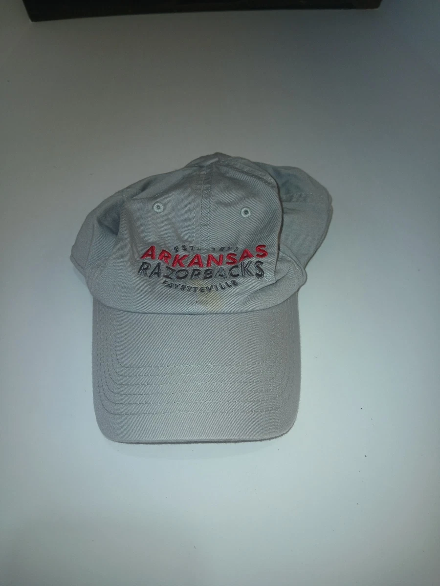 Casquette ajustable en corde de carbone Arkansas Razorbacks grise '47 pour homme