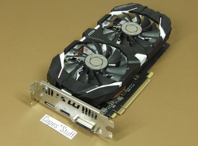 MSI Nvidia GeForce GTX 1060 6GT OCV1 6GB GDDR5 Video Graphics Card