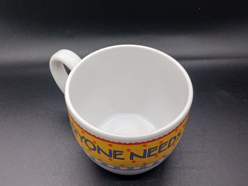 Vintage Mary Engelbreit Mug / Cup "Everyone Needs Their Own Spot" Colorful - 第 9/10 張圖片