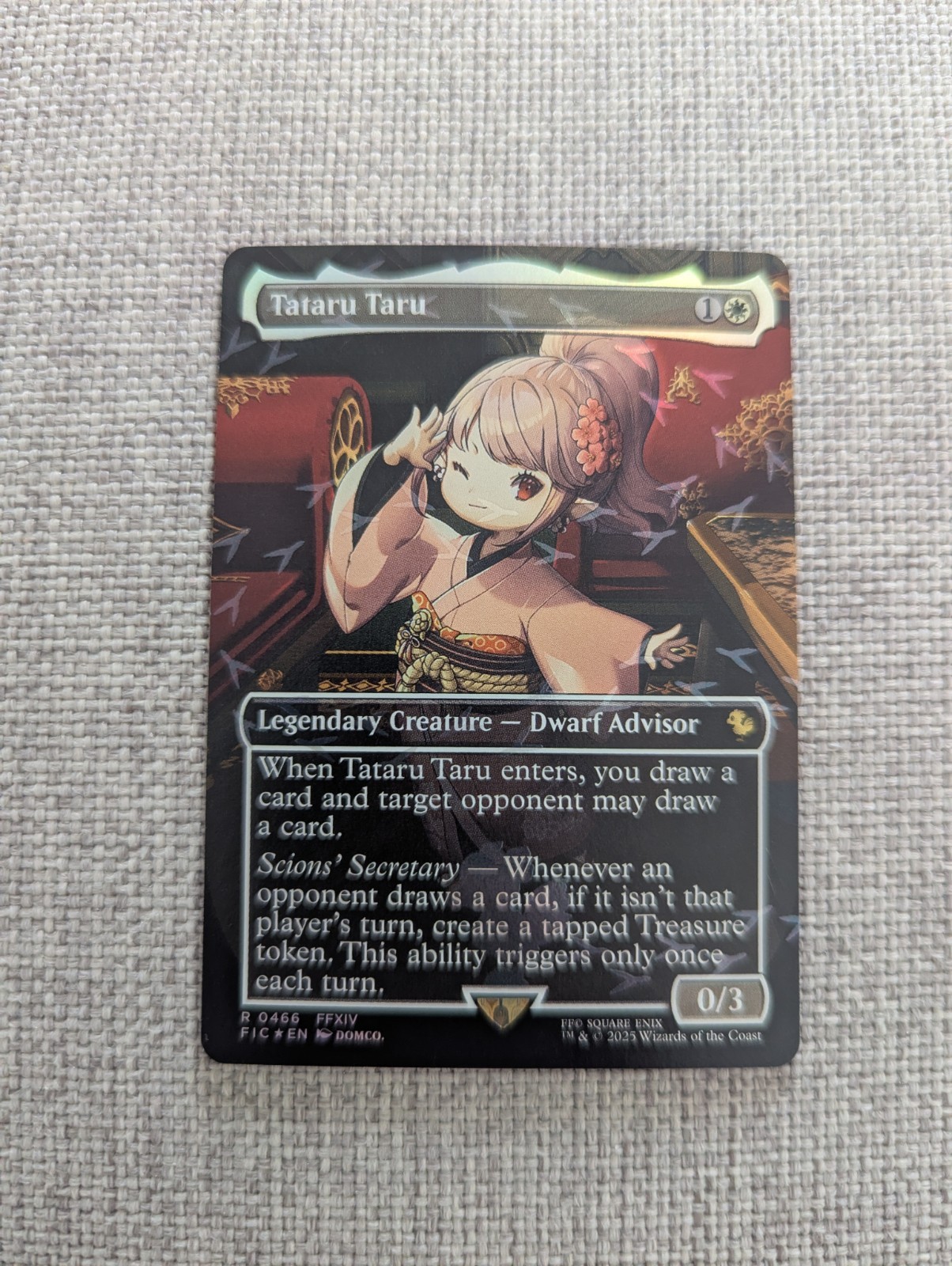 Tataru Taru MTG Final Fantasy Foil