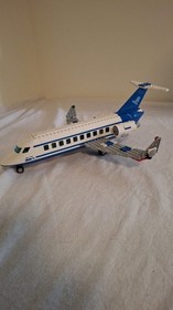 LEGO City Airport Set 3181 Passenger Plane 100% COMPLETE Pilot Aeroplane