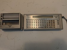 Vtg Panasonic Hand Held Computer With Printer Model RL-H1400 EL-P1004A