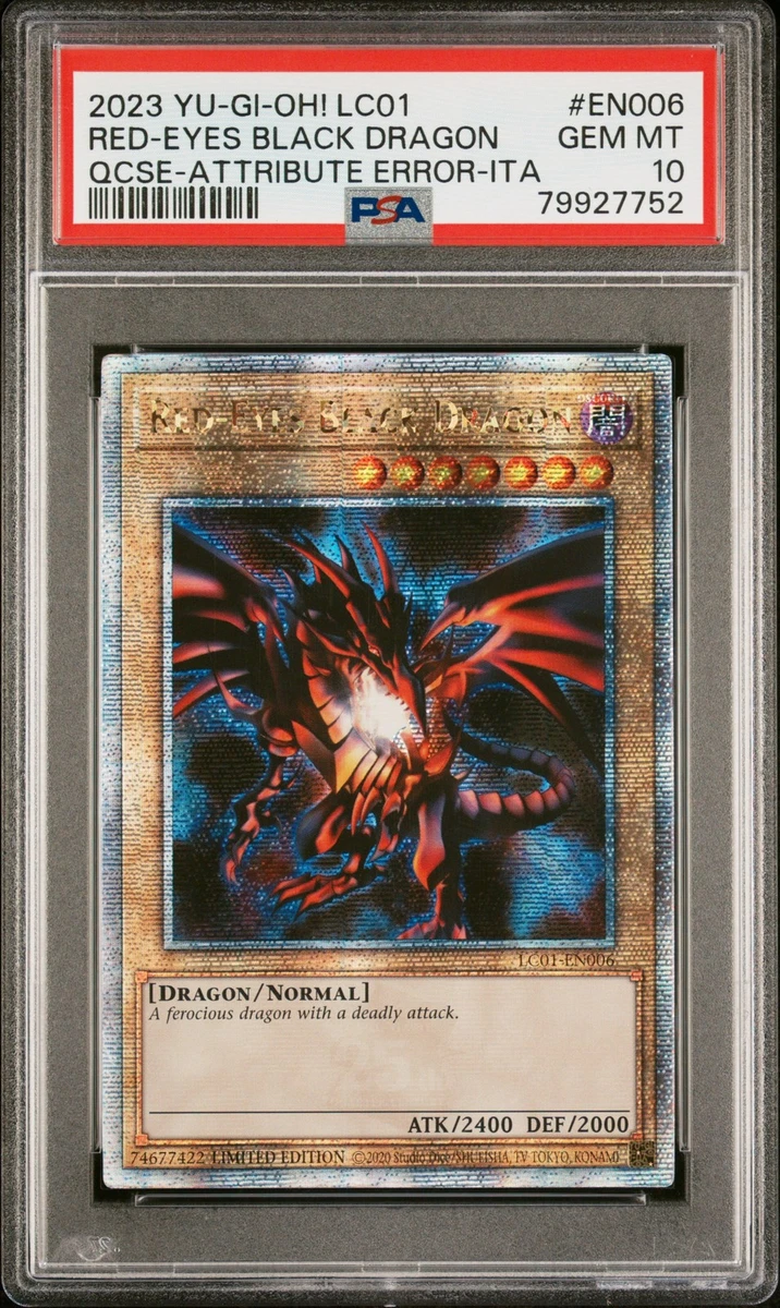 Yu-Gi-Oh! TCG Professional Sports Authenticator (PSA) Legendary