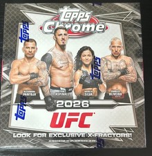 2026 Topps Chrome UFC Mega Box Factory Sealed 🚚✅