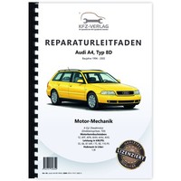 Audi A4 8D (94-02) 1,9L Dieselmotor 75-110 PS TDI Mechanik Werkstatthandbuch