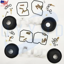 4Set For SUZUKI GSF600S 96-2003 Carburetor Repair Kit Diaphragm Float Bandit 600