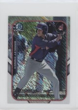2015 Bowman The Farm's Finest Chrome Mini Shimmer Refractor Bradley Zimmer 0o6v