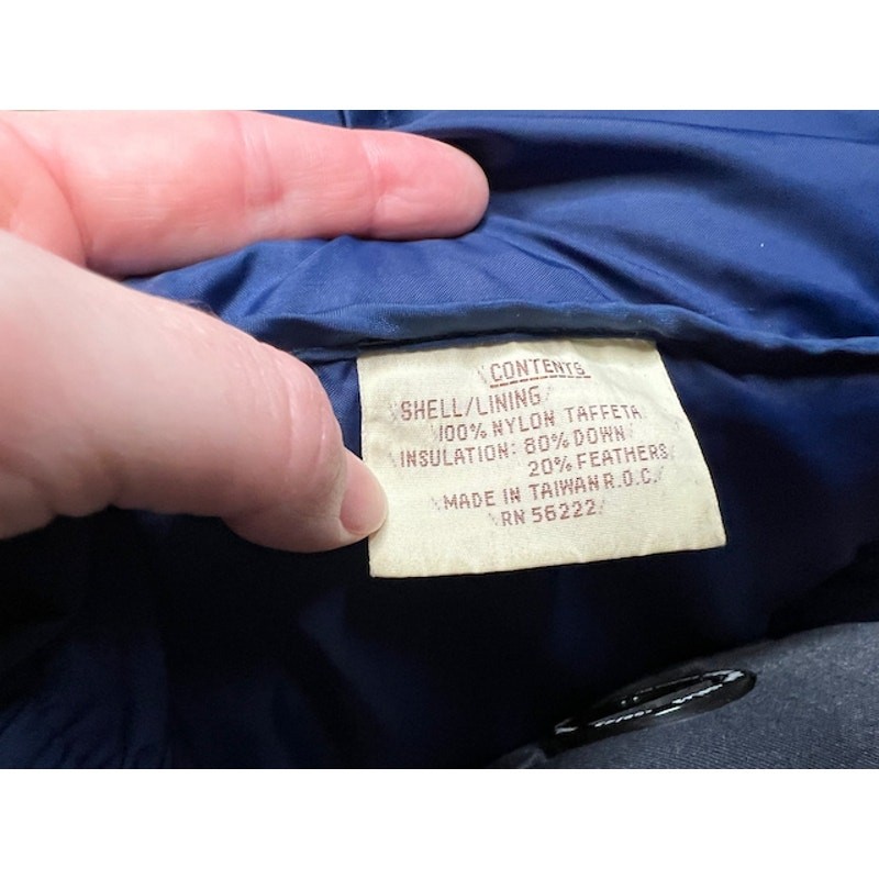 outergear overcoat zip out down lining - image 11