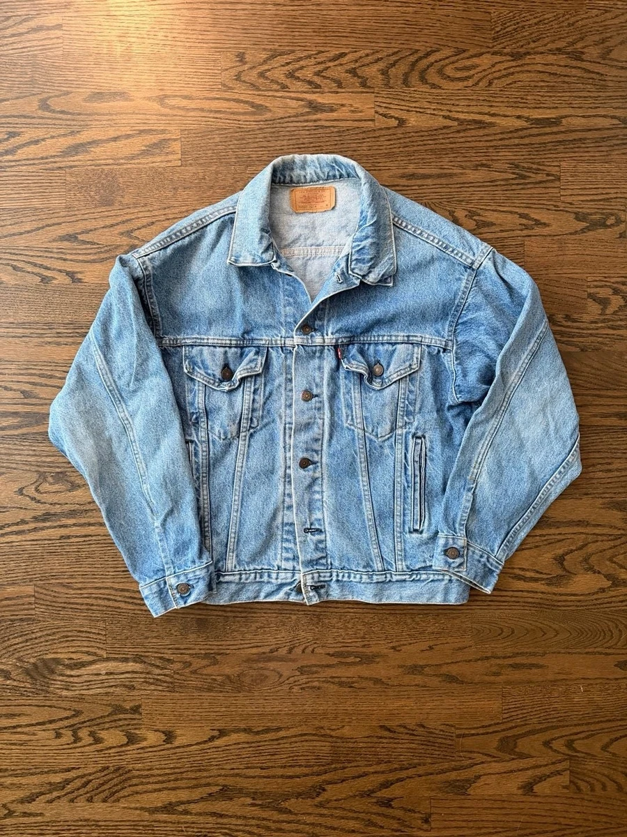 vintage mens levi jean jacket products for sale | eBay