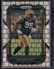 2022 Panini Prizm Devonte Wyatt Pandora Prizm 225/400 #377 Green Bay Packers