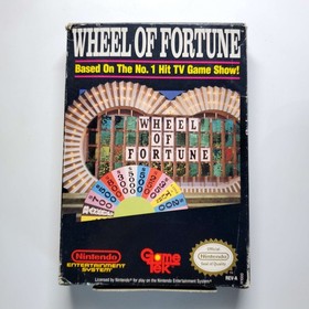 Wheel Of Fortune - Nintendo NES Tested Authentic 1Y Guarantee