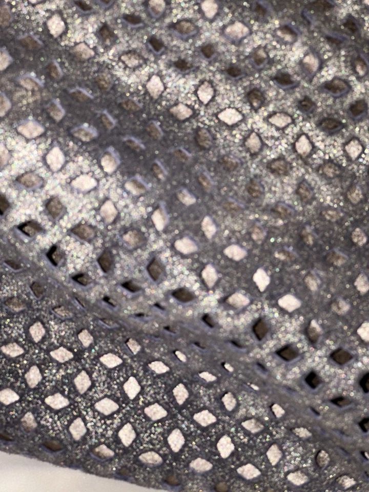 Bolso de Hombro Jimmy Choo Ramona Cuero Plateado Grande 43x21x16 Foto 4 de 4