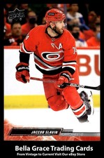 2022-23 Upper Deck Jaccob Slavin #286 Carolina Hurricanes  NHL Hockey