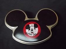 Disney Mickey Mouse Club 1955 Member Wrist Watch In Metal Tin New