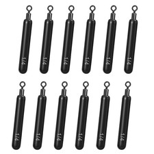 12 Pcs Tungsten Drop Shot Weights Sinkers for Bass Fishing Dropshot
