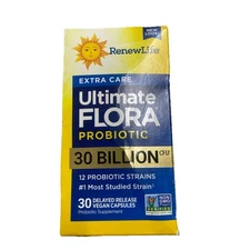 ReNew Life Ultimate Flora Probiotic Extra Care - 30 Count