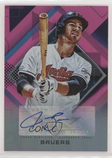 2020 Topps Fire Fire Auto Magenta 6/25 Jake Bauers #FA-JBA Auto 0c3