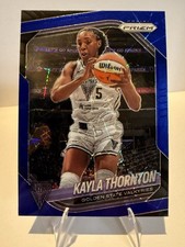 2025 Panini Prizm WNBA Kayla Thornton #17 Blue Velocity Prizm