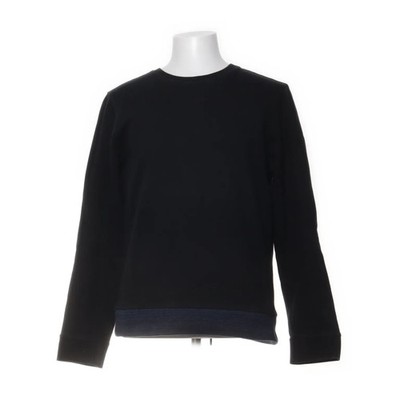 APC, Sweatshirt, Größe: L, Schwarz/Blau, Baumwolle/Elasthan/Polyester #WHr