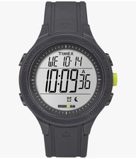 Timex Mens TW5M14500 Ironman Essential 30 Black/Lime Silicone Watch