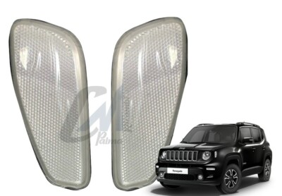 Par 2 Catadiottri Reflector Blanco JEEP Renegade 2014> OE 53390025 | eBay