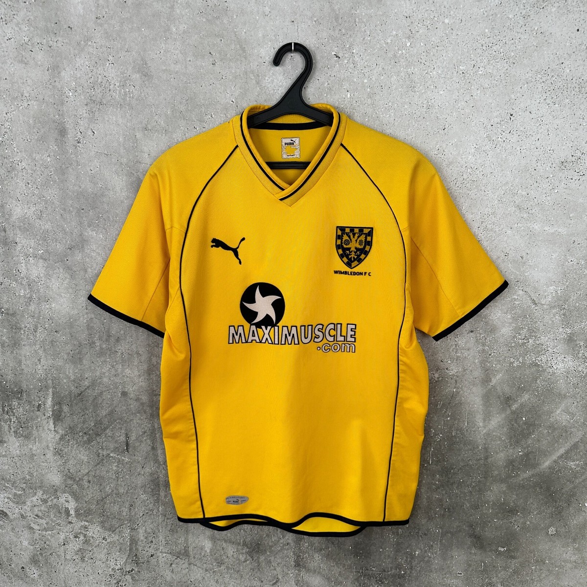 【超珍品】Wimbledon FC PUMA ユニフォーム WIMBLEDON 2001 2002 AWAY FOOTBALL SHIRT RETRO PUMA JERSEY