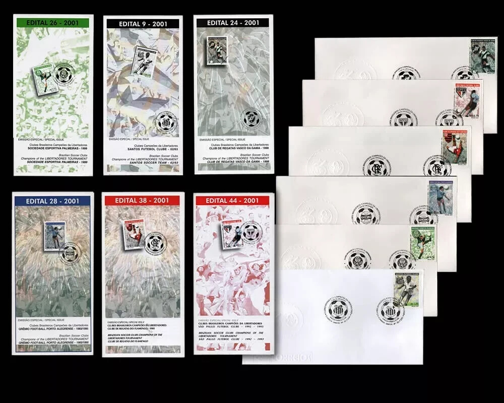 Football (Soccer) Brazil 2001 - Winners of Libertadores Cup