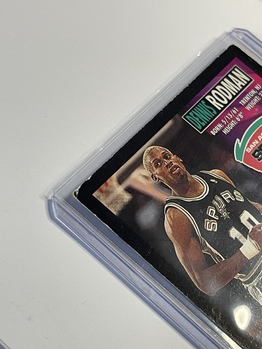 DENNIS RODMAN #213 SAN ANTONIO SPURS NBA FLEER 94 95 - Picture 4 of 6
