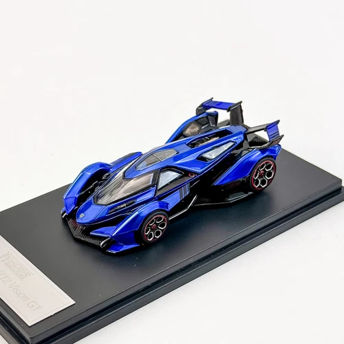 LMF 1:64 Lamborghini V12 VGT Car Model Alloy Diecast Display Gifts Red/blue - Picture 10 of 23