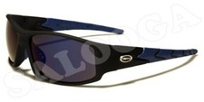X Loop Sunglasses Wrap Soft Plastic Frames Mirror Lenses Sport Baseball For Men.