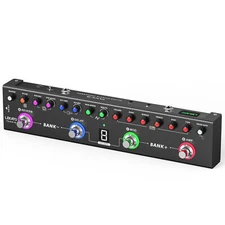 LEKATO Multi Effects Guitar Effects Pedal Processor 36 Presets Built-in 3000mAh