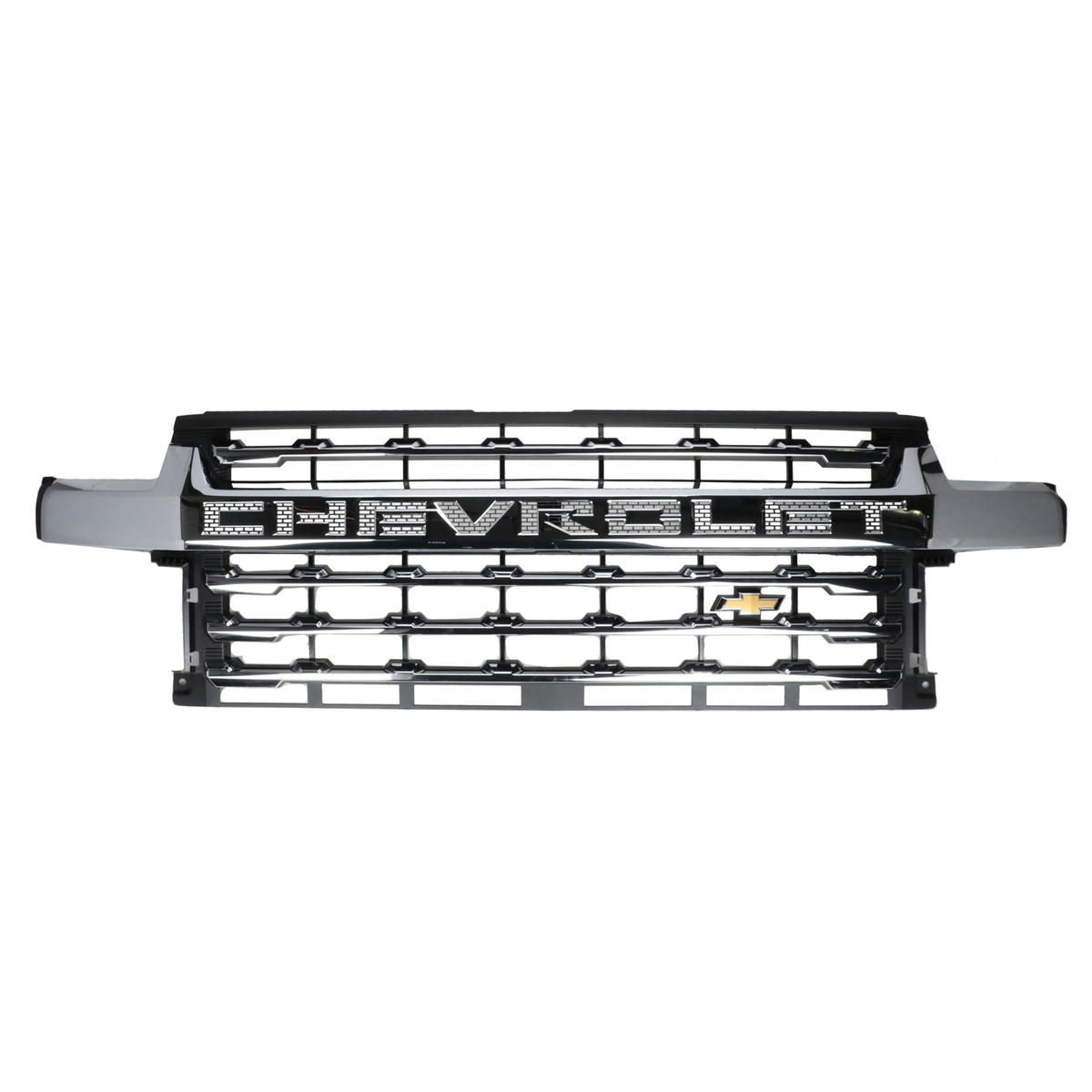 OEM NEW GM 2020-2023 Chevrolet Silverado Front Grille Bright