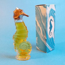Vtg Avon SEA HORSE MINIATURE Cologne 1.5 oz 70s(?) Multi Fragrances Box NIB NOS