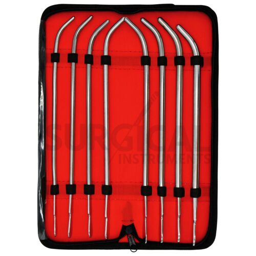 8 Pcs Van Buren Dilator Urethral Sounds Set Kit OB/Gynecology Surgical German Gr - Picture 8 of 9