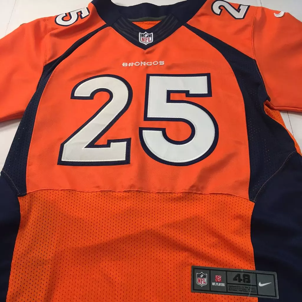 Nike Authentic NFL Jersey Denver Broncos Chris Harris Jr 25