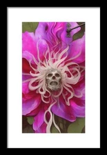 Spell Locked - Framed Print Black Frame White Mat