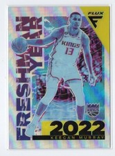 22-23 Flux Freshman Year Silver Keegan Murray RC Rookie