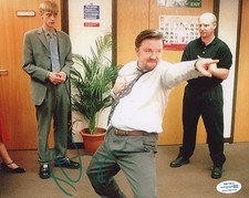 Ricky Gervais The Office Autographed Signed 8x10 Photo ACOA