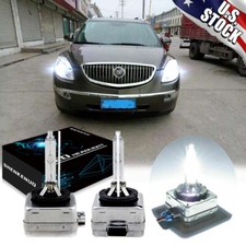 Front HID Xenon Headlight Bulb For Buick Enclave 2013-2017 Low & High Beam Qty2