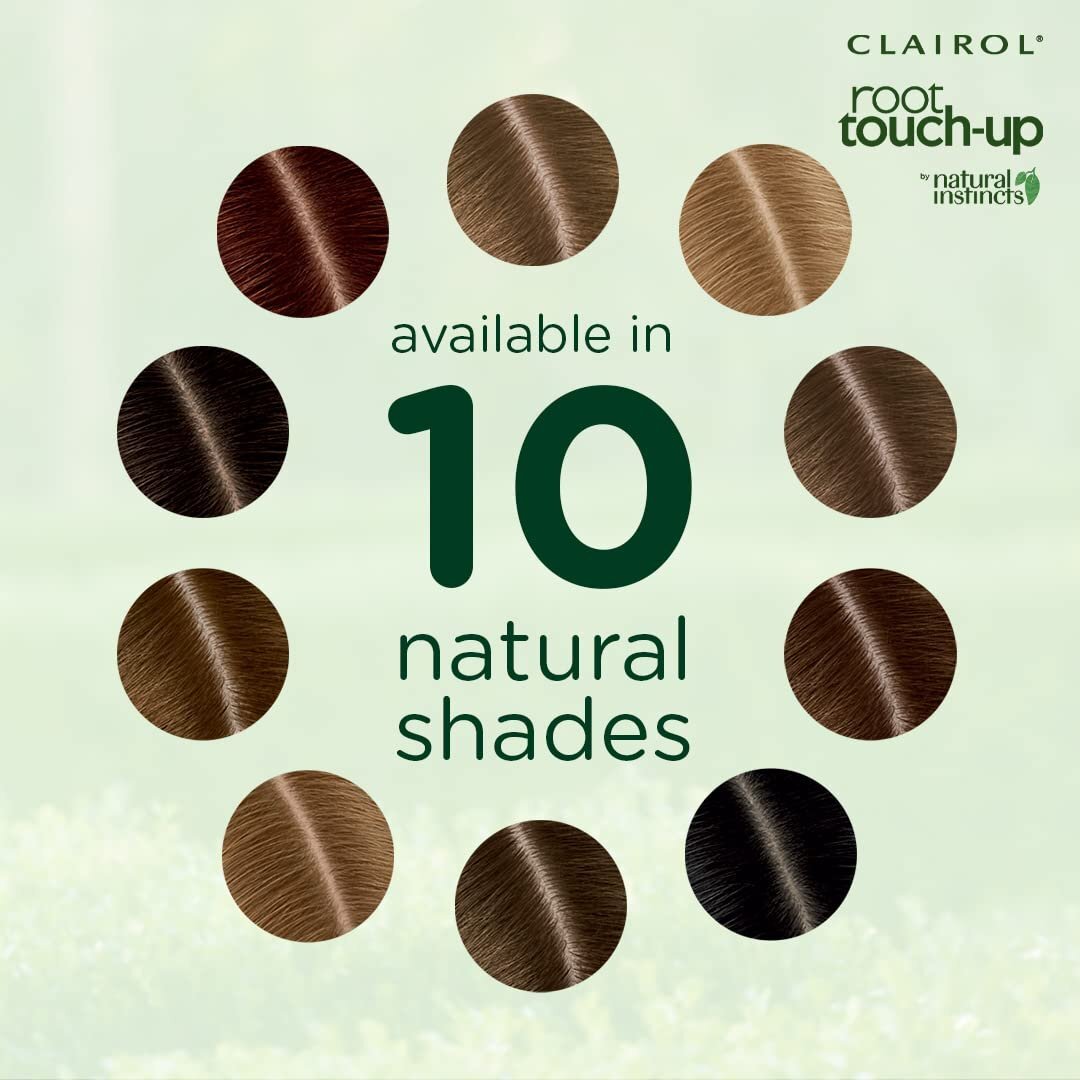 Clairol Root Touch-Up by Natural Instincts Permanent Hair Dye, 4R Dark Auburn...