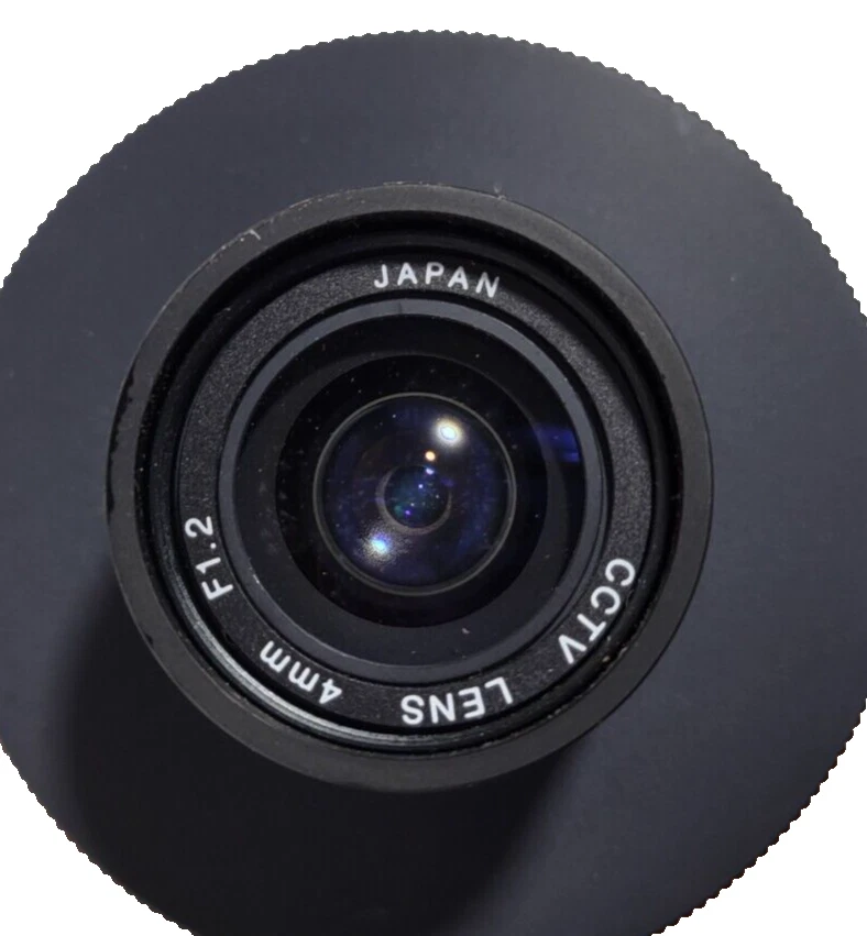 Lente de CFTV 4mm F1.2 Modelo da Câmera: TAD-100 DC12V 4.5W USADA - Imagem 2 de 4