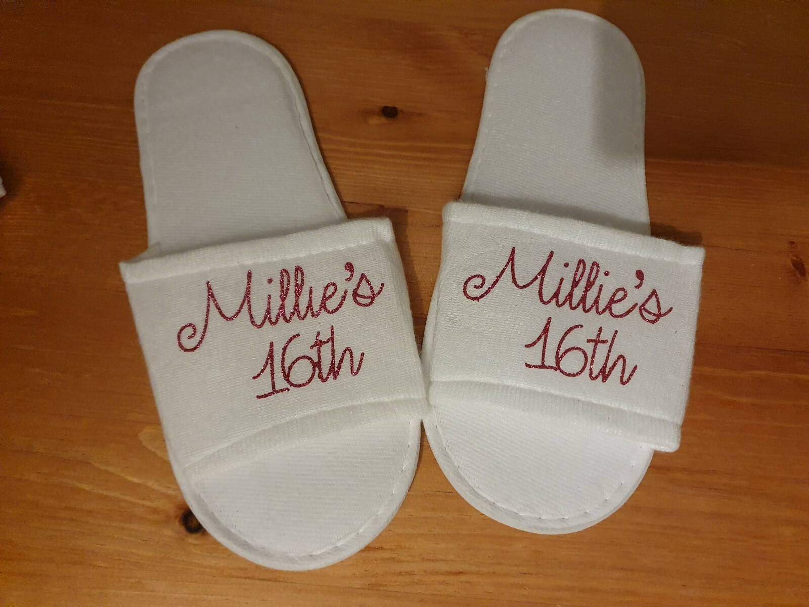 PANTOFOLA D’ORO Ciabatte personalizzate con nome occasione