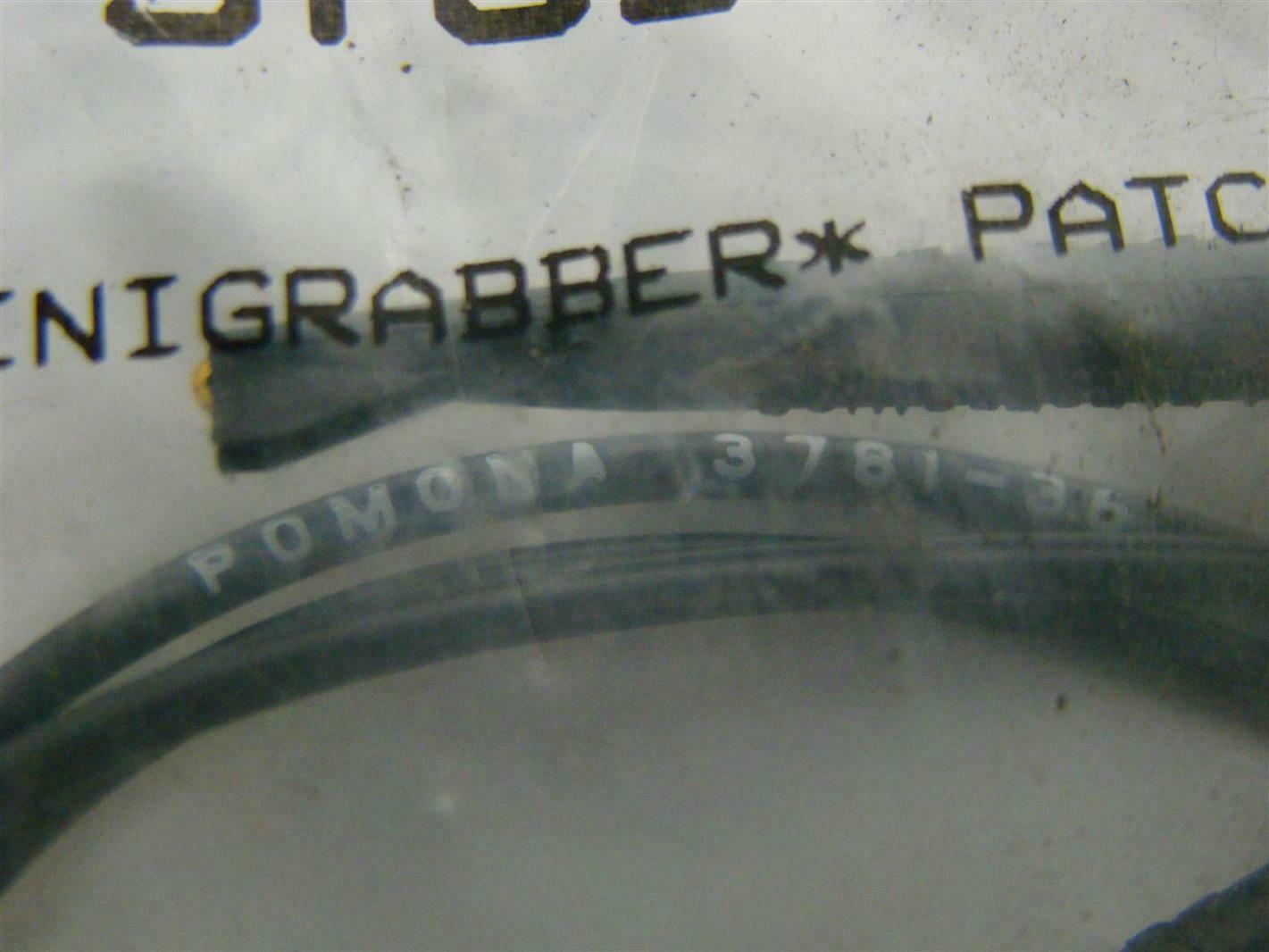 Gabber Patch Pomona Mini Grabber Patch Cord 3781-36-0 | eBay