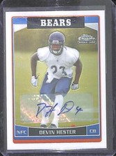 2006 Topps Chrome Rookie Autograph #252 Devin Hester 